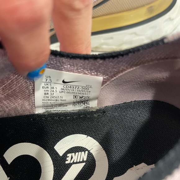 Nike Infinity React Run Size 7.5 - Picture 6 of 7